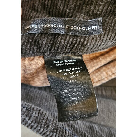 Le 31 Par Simons cordoroy Black Mens Cotton 32×32 - Picture 11 of 12